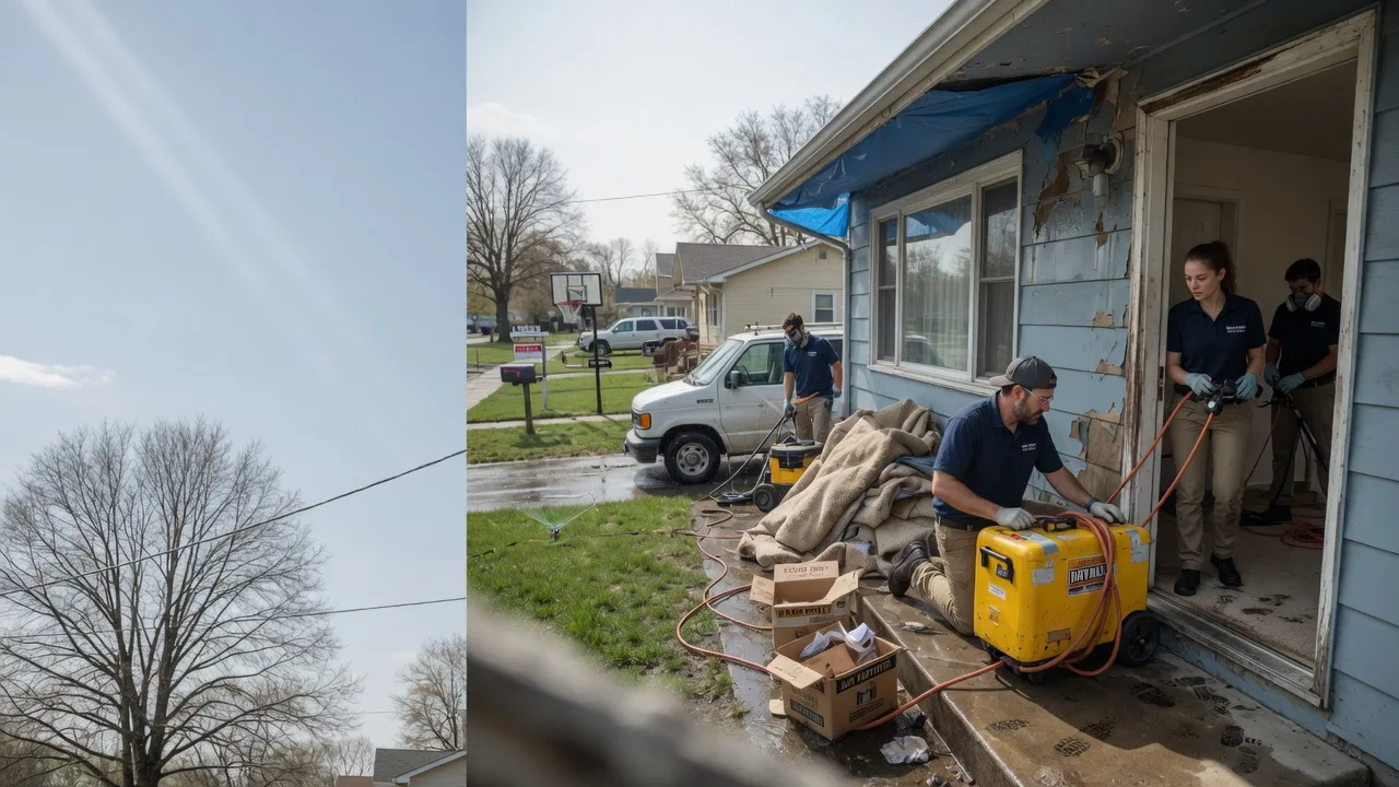 Basement Flood Cleanup in Newbern, TN near me